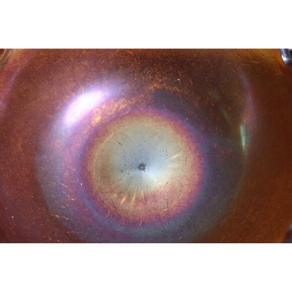 Beautiful Carnival Glass With Unique Textures - Picture 7 of 7